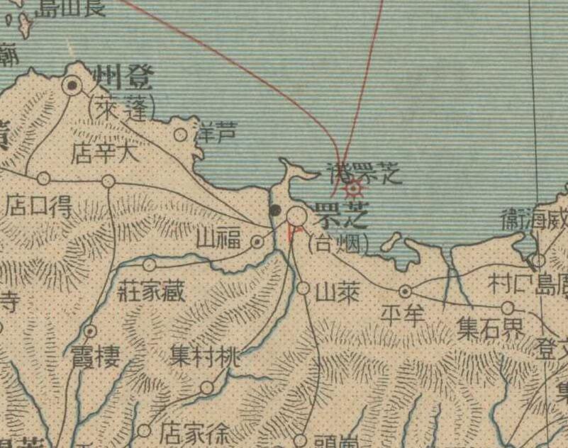 日本发行1928年支^那时局地图预览图2