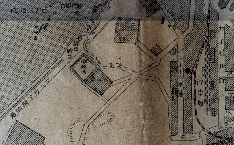 1914年《青岛市街及防备明细图》