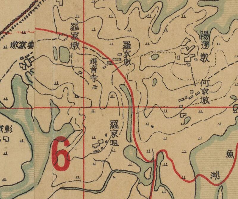 1934年汉口市土地区图一览图插图1 1934年汉口市土地区图一览图插图1