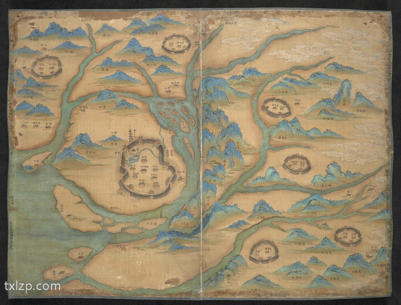 1682年《江西十三府道里图》预览图6