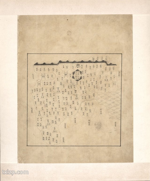 1601年大明《分野舆图》预览图5