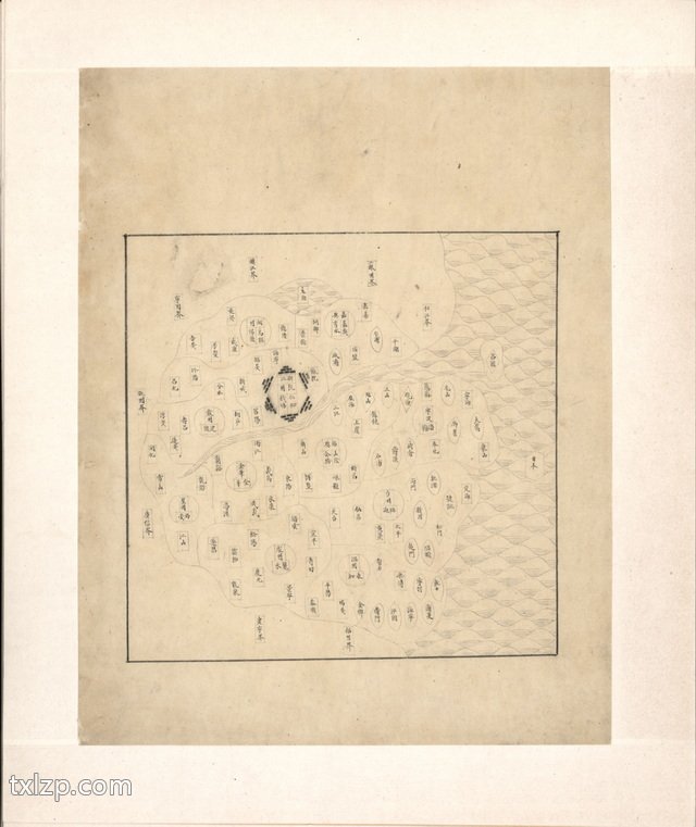 1601年大明《分野舆图》预览图12