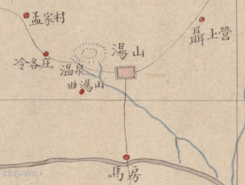 1886年《北京城郊图》预览图2