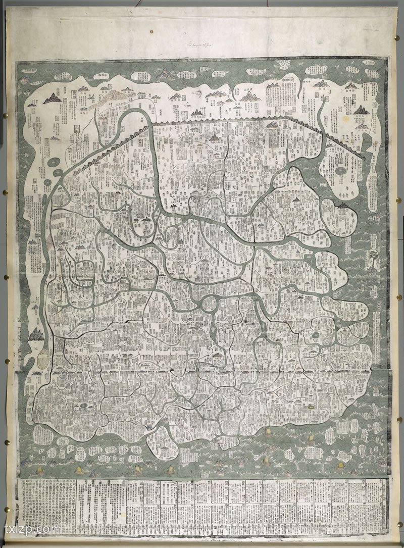 1743年《天下古今舆地图》预览图