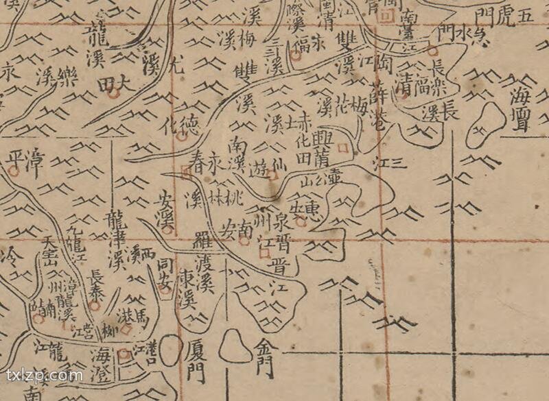 1832年《皇朝一统舆地全图》预览图3