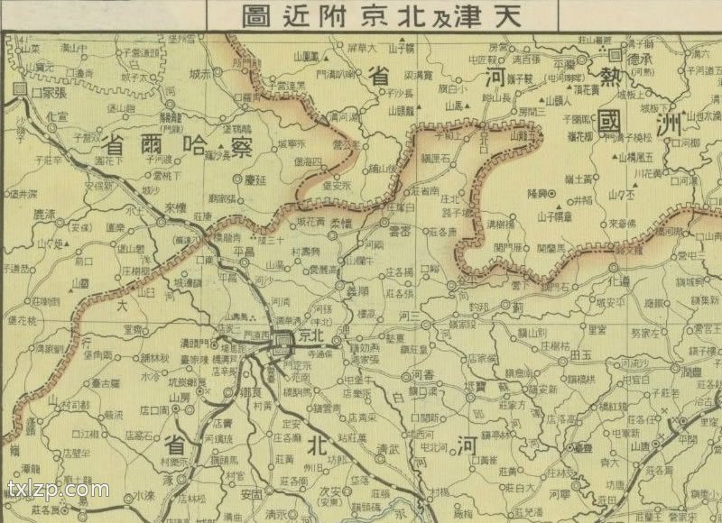 1940年《最新天津市街图》插图2 1940年《最新天津市街图》插图2