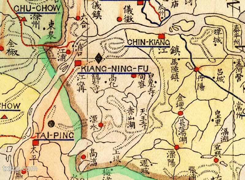 1880年《江南省全图》预览图1