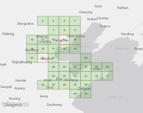 1881年《清国二十万分一图》插图4