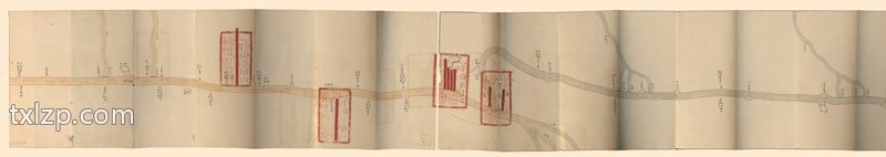 1883年运泇捕上下泉六厅 光绪九年抢修工程咨估图预览图5