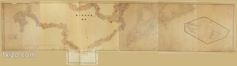 1884年《满洲东部之图》插图1 1884年《满洲东部之图》插图1