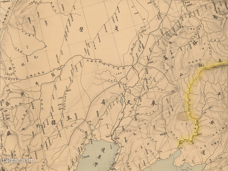 1890年《中俄交界全图》插图1