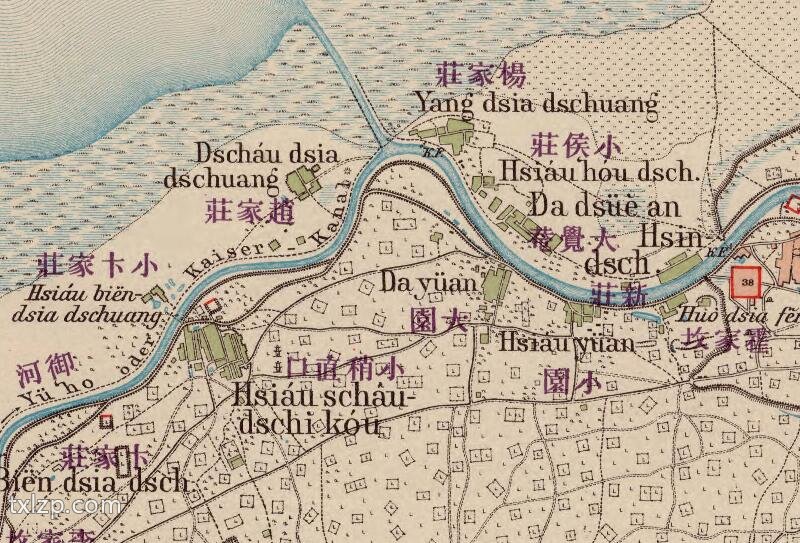 1905年天津地图(英汉双语)插图3 1905年天津地图(英汉双语)插图3