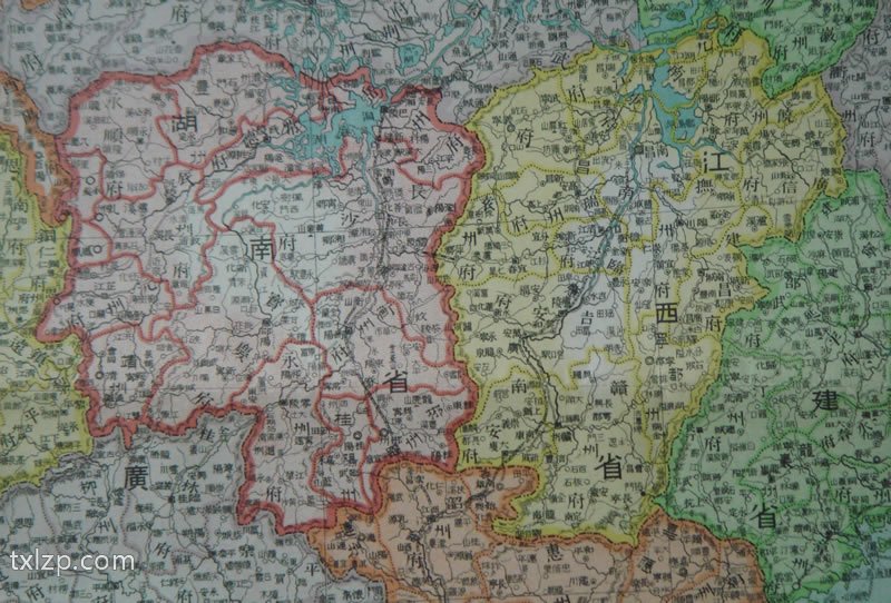 1906年《最新实测大清国明细全图》预览图2 1906年《最新实测大清国明细全图》预览图2