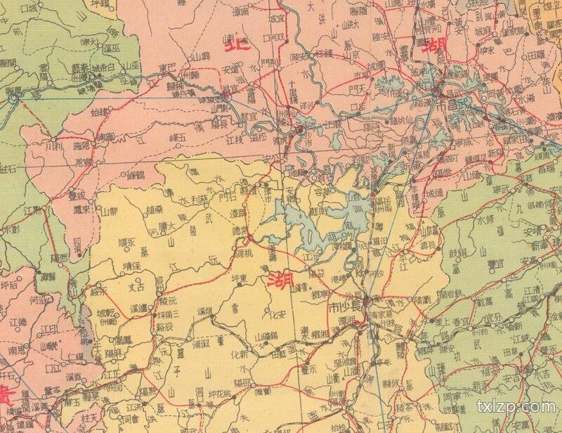 1941年《最新中华大地图》预览图2