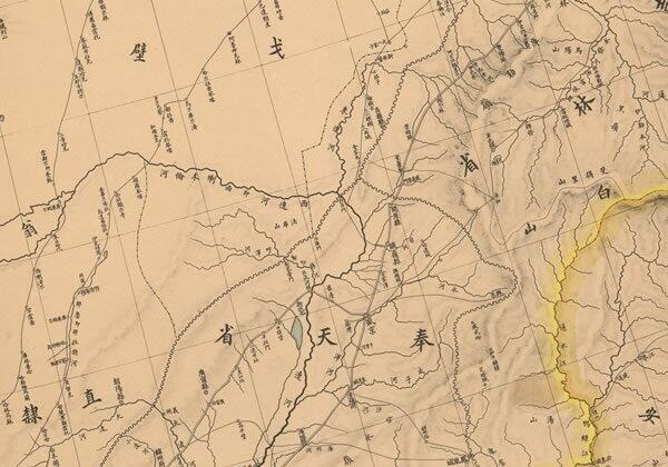 1890年《中俄交界全图》