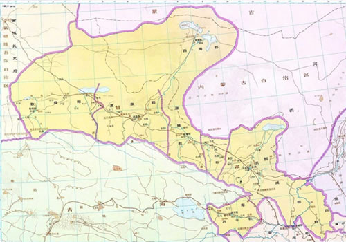 西晋凉州地图全图