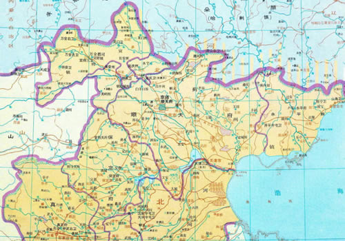 明朝 京师（北直隶）地图