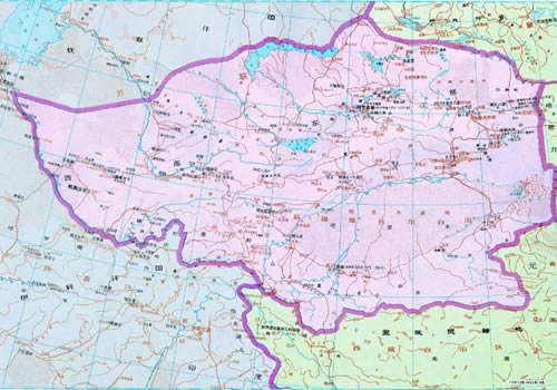 元代 察合台汗国 地图缩略图