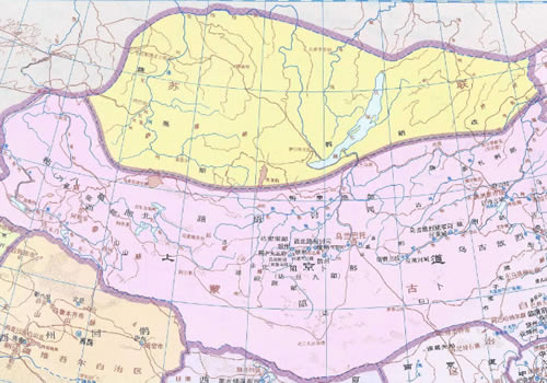 北宋时期 辽国上京道地图缩略图