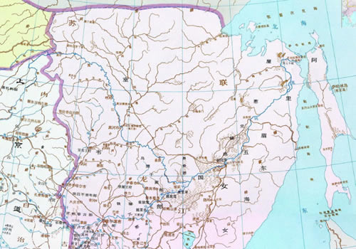 北宋时期 辽国东京道地图缩略图