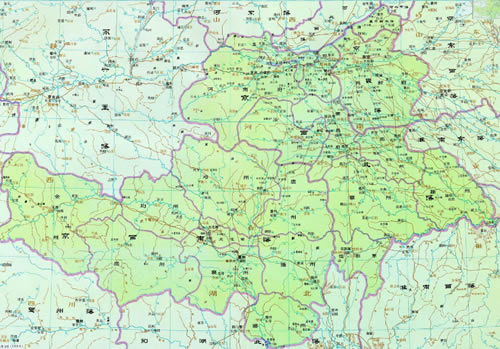 北宋 京畿路、京西南路、京西北路地图缩略图