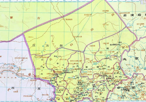 金朝 西京路 地图高清版缩略图