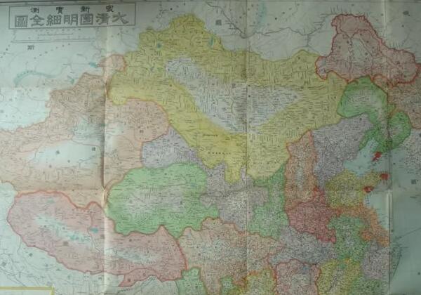 1906年《最新实测大清国明细全图》缩略图