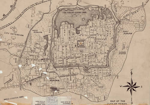 1914年《济南地图》