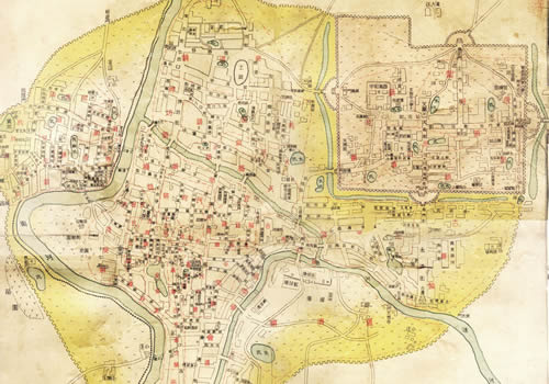 民国初期《临清城厢图》