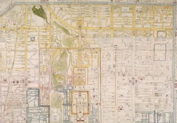 1747年《北京内城图》缩略图