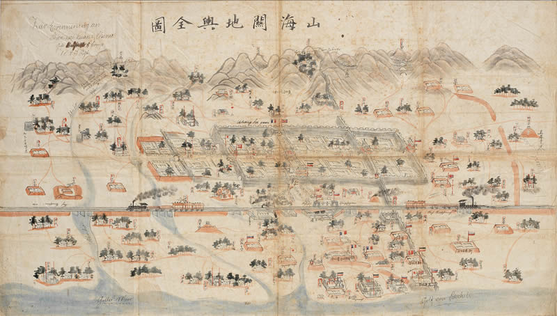 1900年《山海关地舆全图》预览图 1900年《山海关地舆全图》预览图