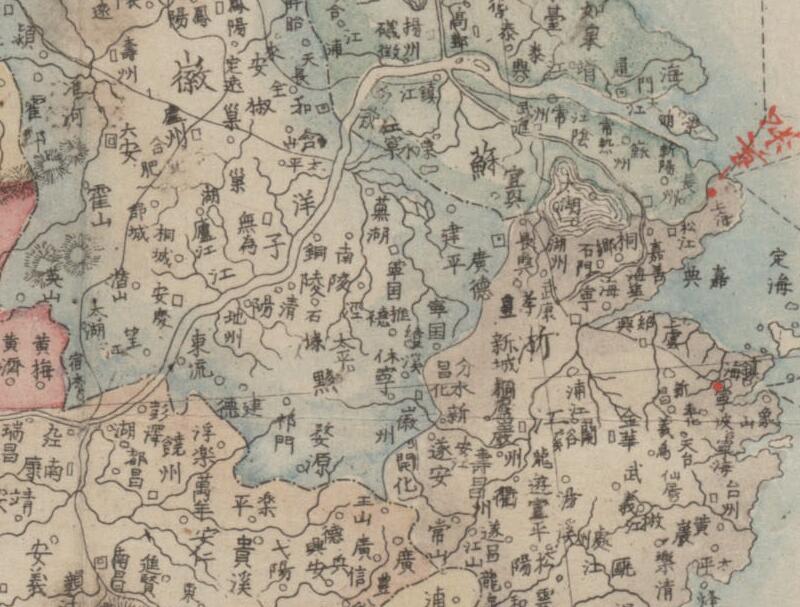 1874年《增补清国舆地及近邦全图》预览图1