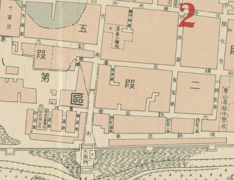 1938年《太原日本人营业别案内图》插图2