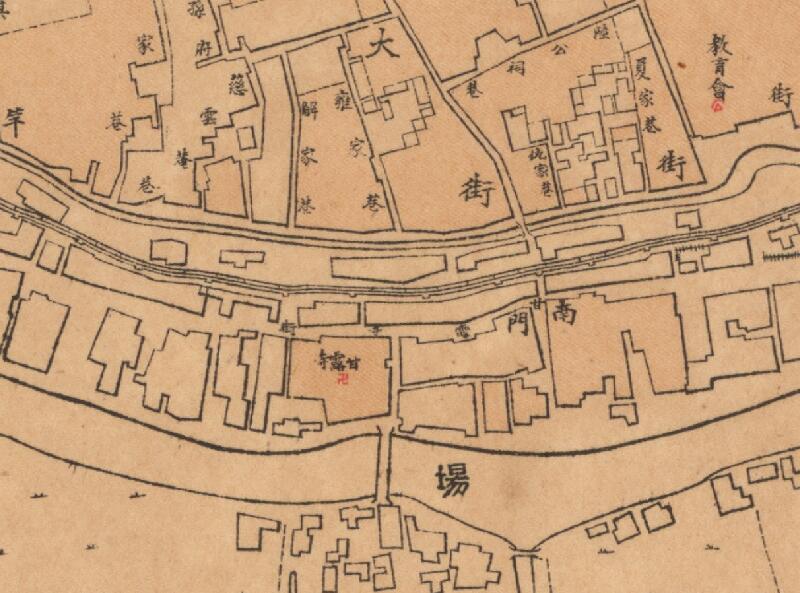 1922年《盐城县城厢图》插图2 1922年《盐城县城厢图》插图2