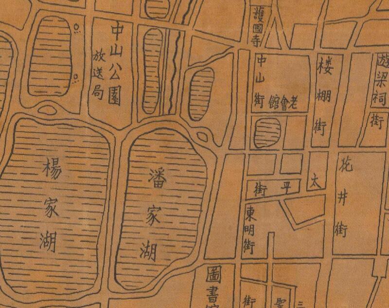 1936-1947年《开封市要图》插图2 1936-1947年《开封市要图》插图2
