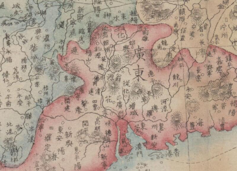 1874年《增补清国舆地及近邦全图》预览图3