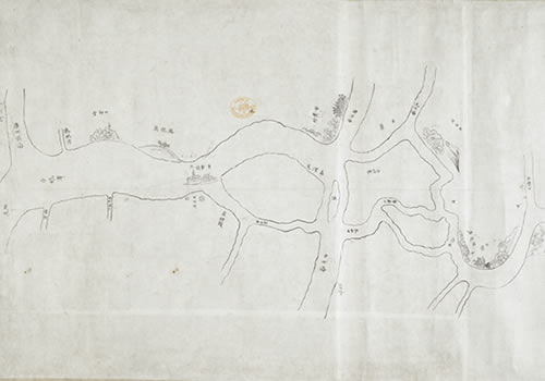 1809年《广州至澳门水道图》