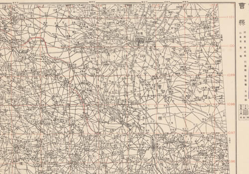 1943年山东曹县地图