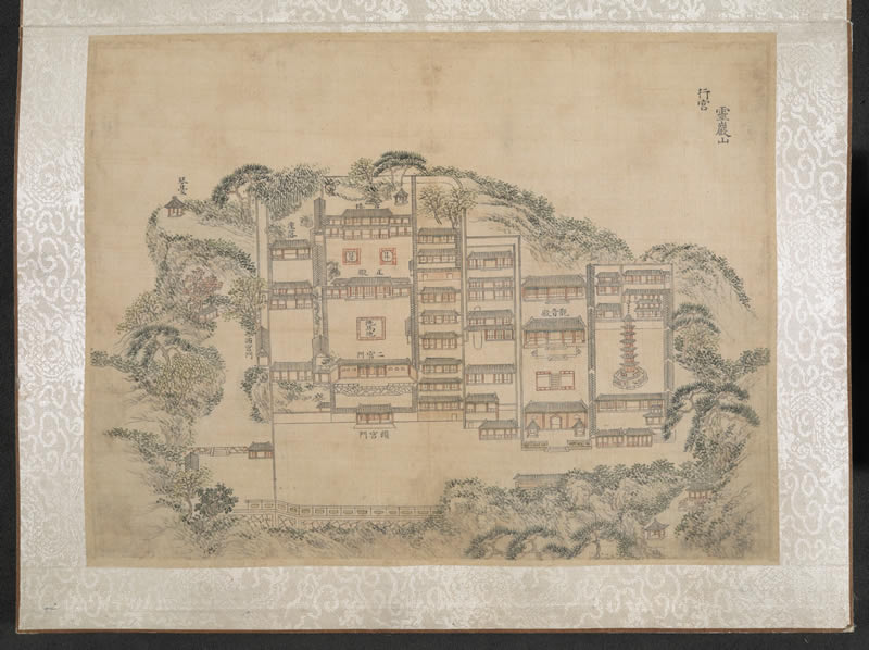 1765-1780年《乾隆南巡驻跸图》插图 1765-1780年《乾隆南巡驻跸图》插图