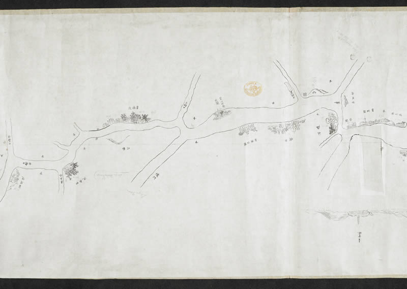 1809年《广州至澳门水道图》插图1