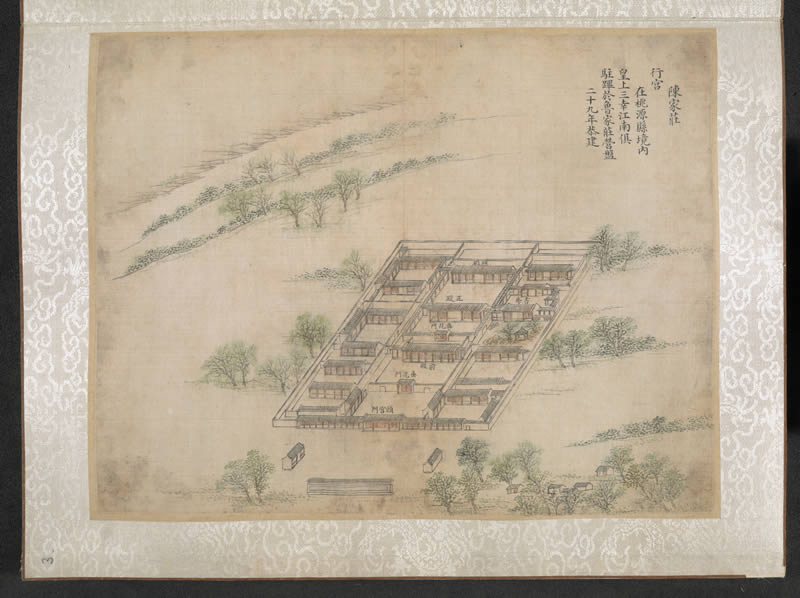 1765-1780年《乾隆南巡驻跸图》插图1 1765-1780年《乾隆南巡驻跸图》插图1