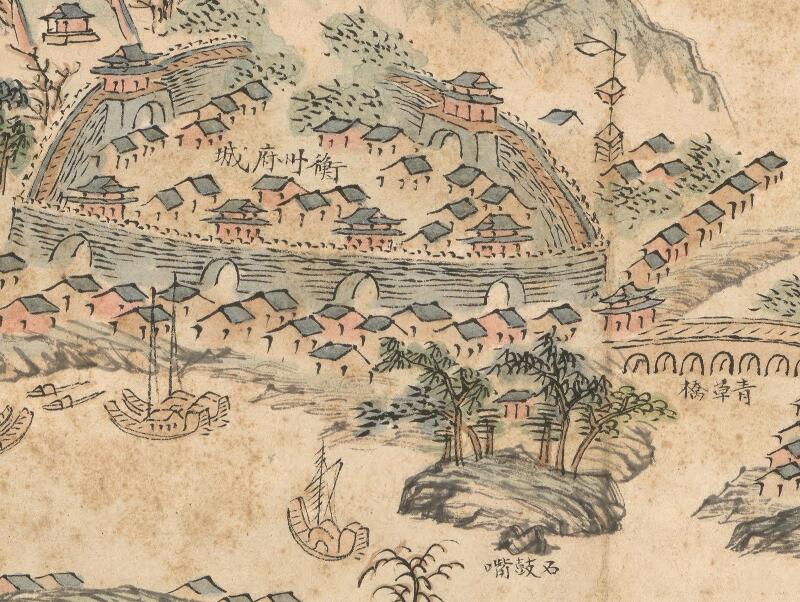1860–1900年《南岳全图》插图1
