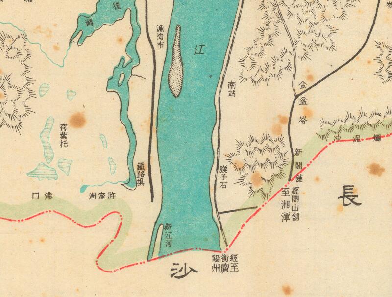 1942年《长沙市图》预览图2