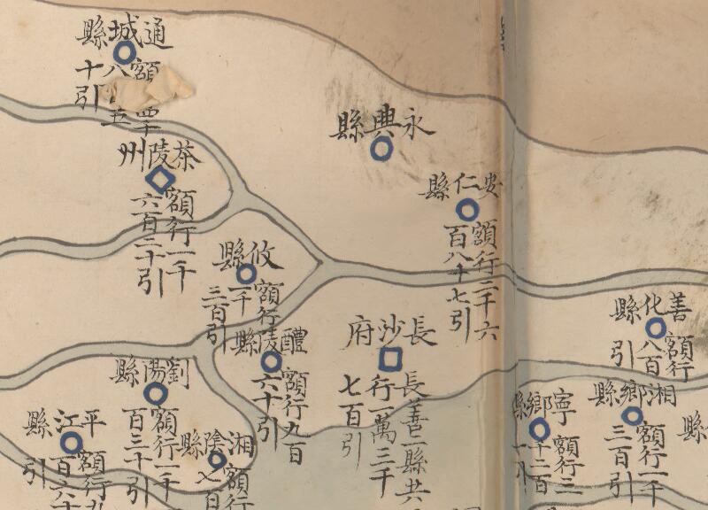 1736年《两淮盐场及四省行盐图》预览图2 1736年《两淮盐场及四省行盐图》预览图2