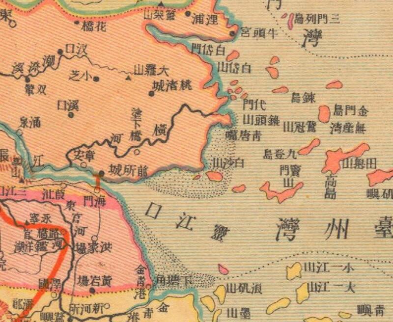 1938年《浙江省明细地图》预览图2