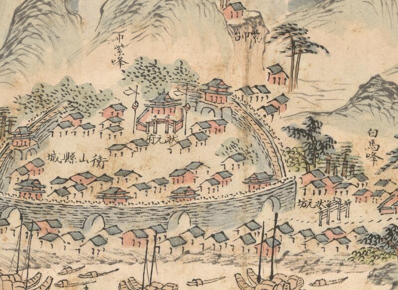 1860–1900年《南岳全图》插图3