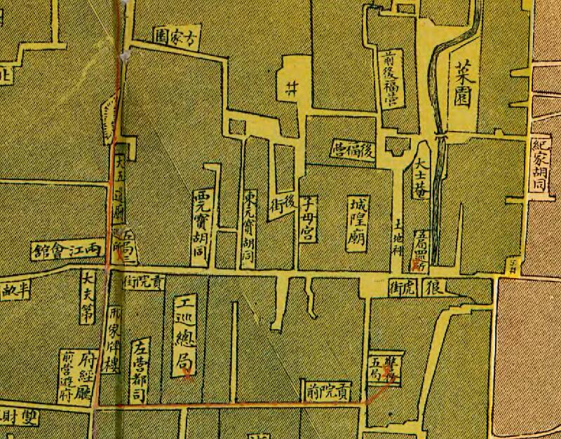 1909年《保定城关地舆全图》插图1
