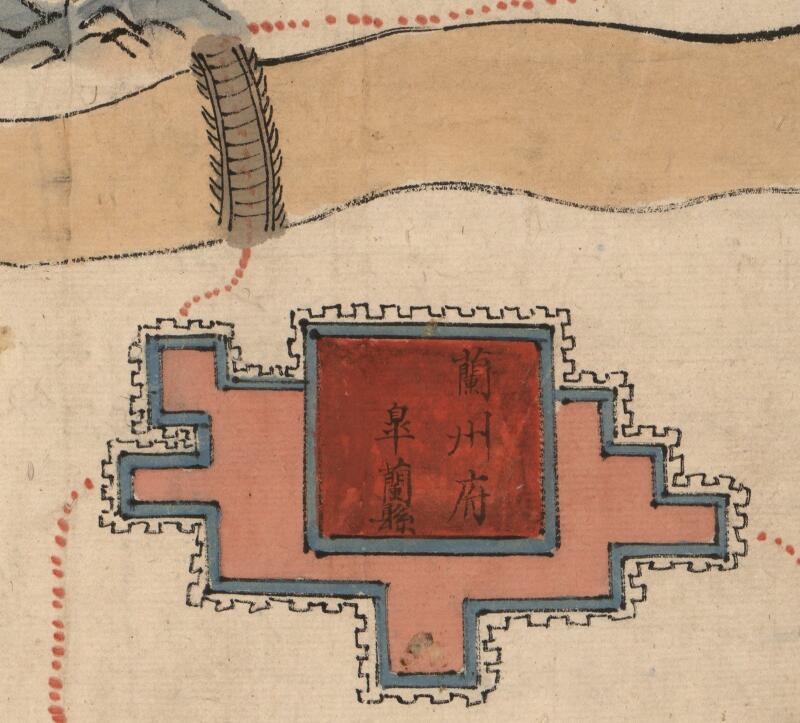1855–1871年《甘肃舆图》预览图1 1855–1871年《甘肃舆图》预览图1