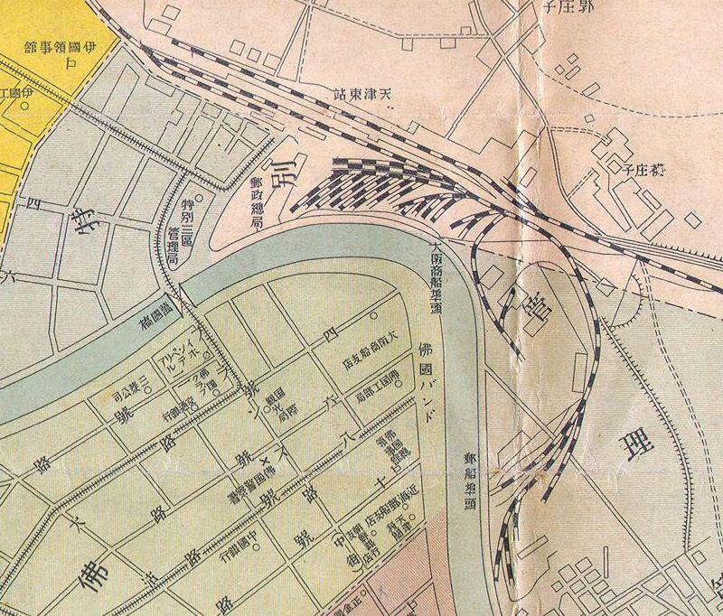 1930年《最新天津市街图》预览图2 1930年《最新天津市街图》预览图2