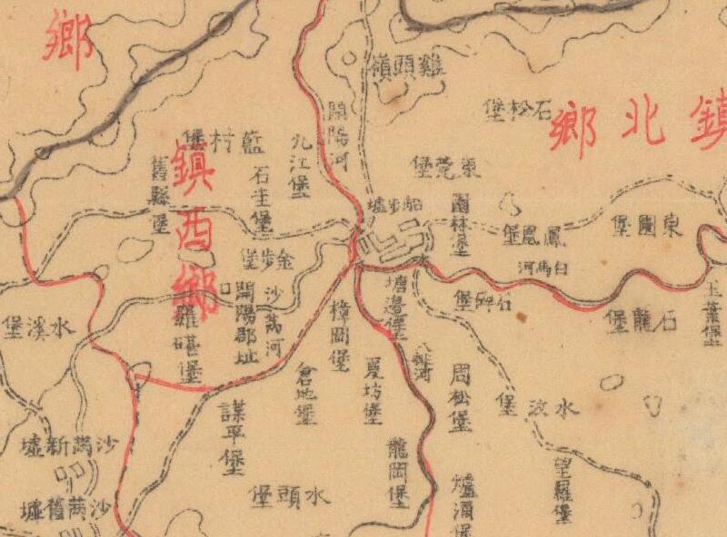 民国《罗定县境总图》插图2